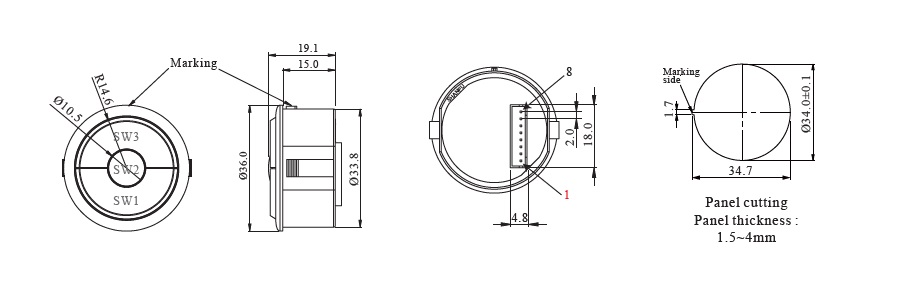 Product-High-quality modular navigation switch in Taiwan-SHANPU